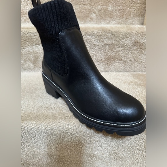 Kensie ankle Chelsea boot black Sz 9 - Picture 6 of 7